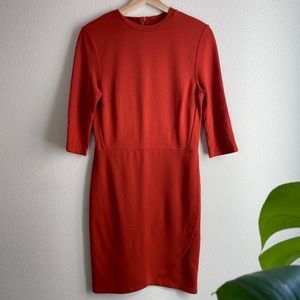 Mod Pumpkin Wrap Dress 🎃